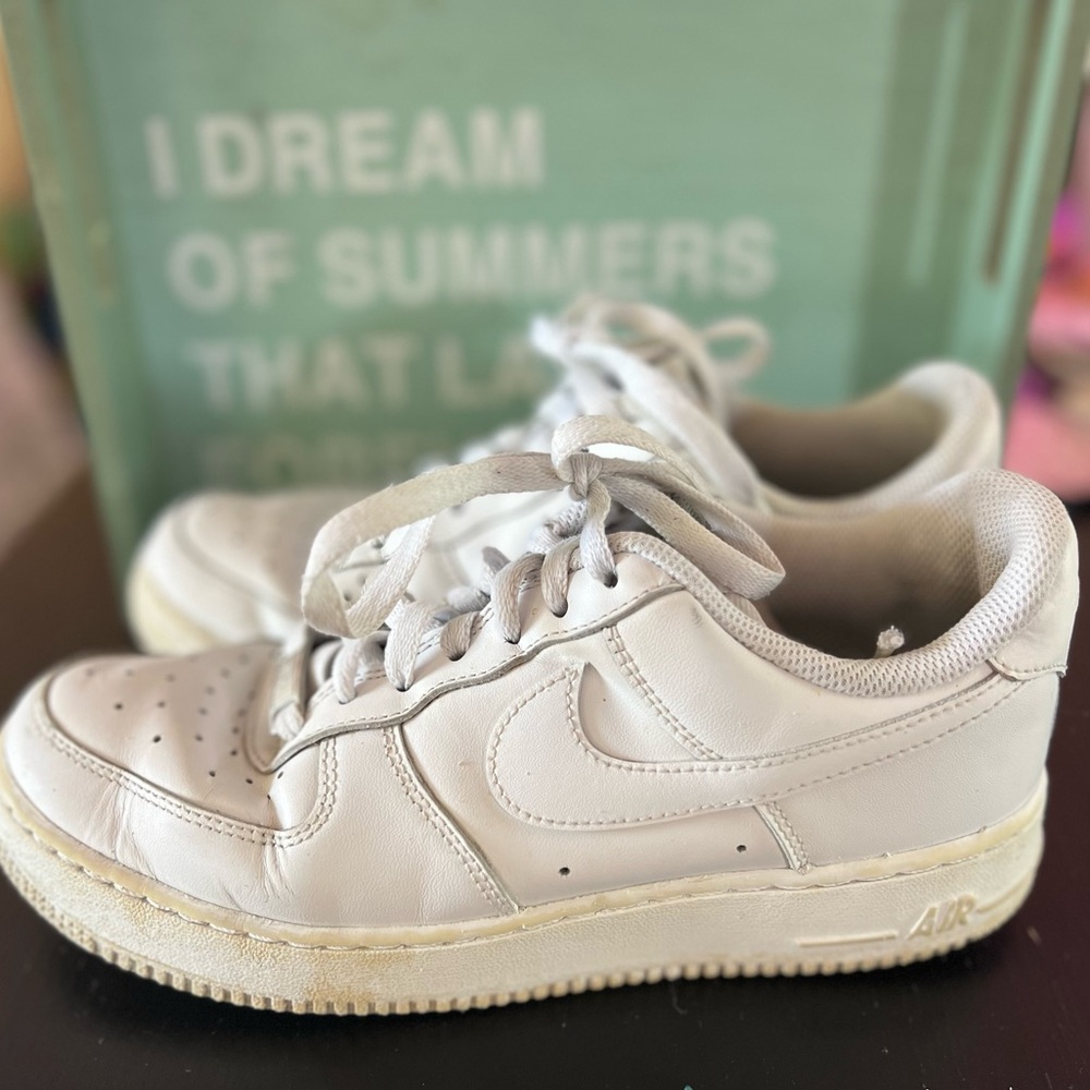 Nike Air Force platform white size 7.5